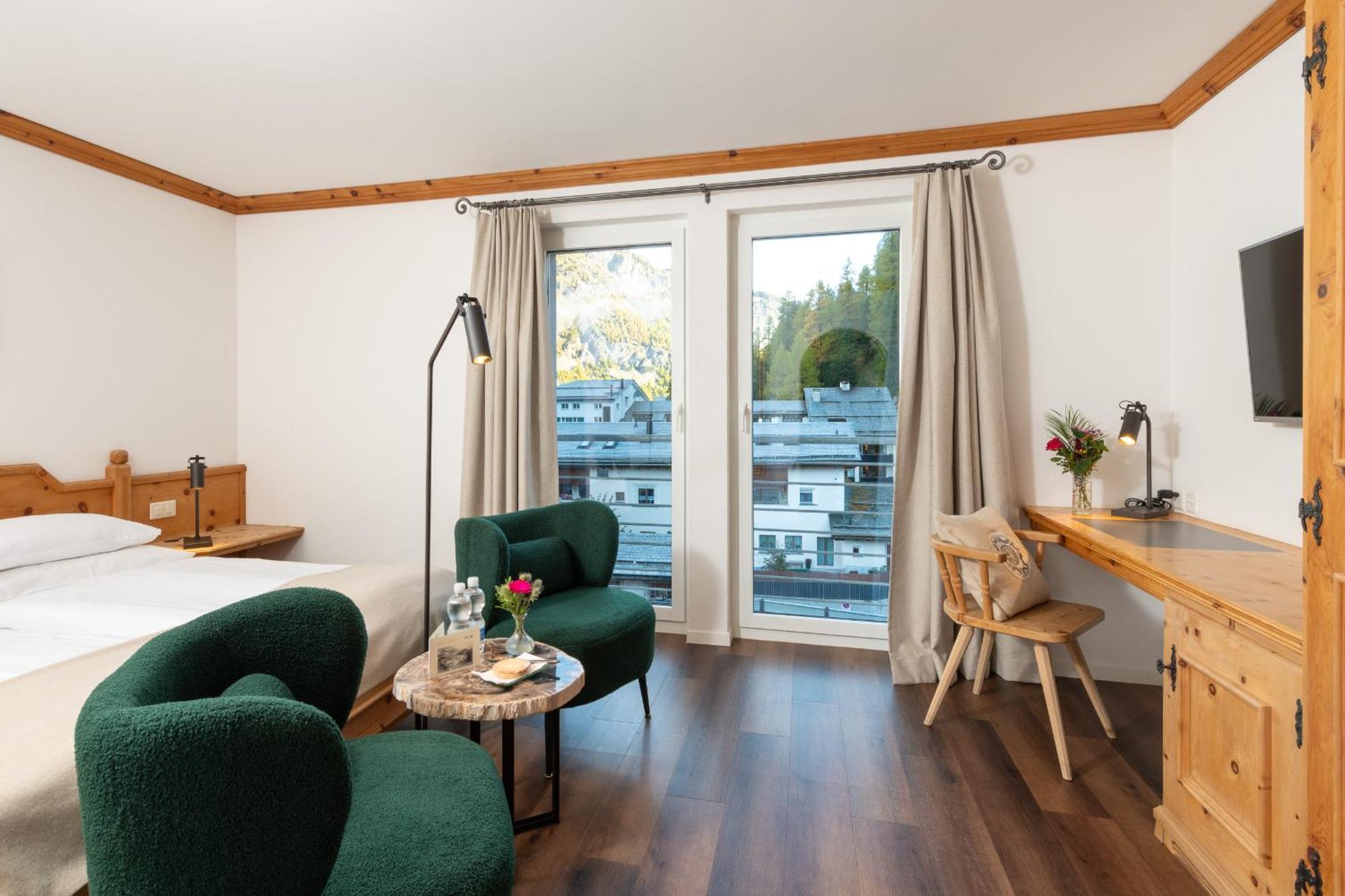 Hotel Post Sils Maria Zewnętrze zdjęcie